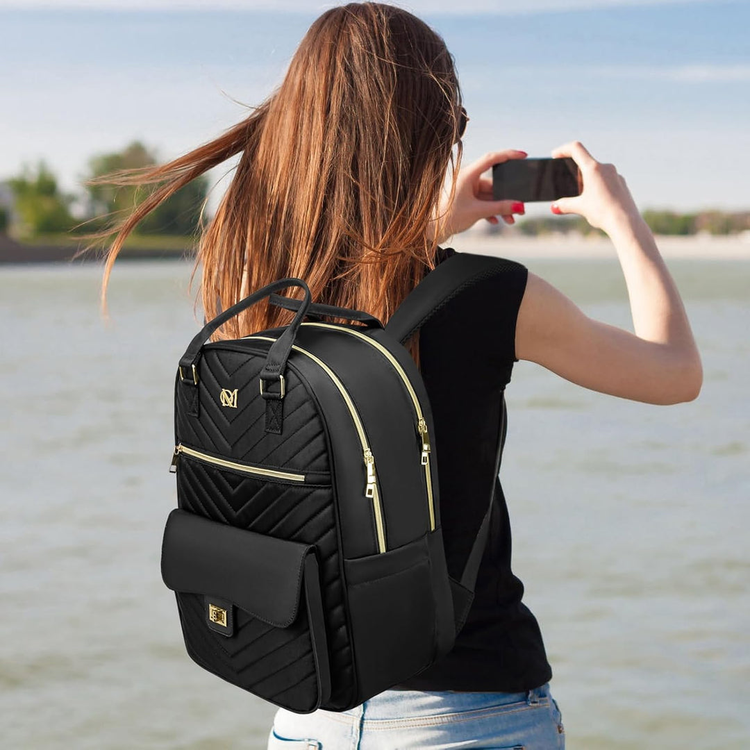 Rucksack Damen 17,3 Zoll Laptoptasche,Schule Rucksack für Uni Studium Student,Damenrucksäcke Arbeits