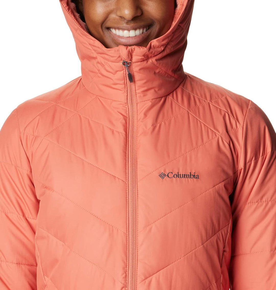 Columbia Damen First Generation Heavenly Long Hooded Jacket Heavenly Long Hooded Jacket (1er Pack),