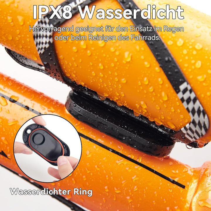 für Samsung SmartTag2 Fahrradhalterung, Wasserdichtes Fahrrad GPS Tracker Halterung für Smart tag2,