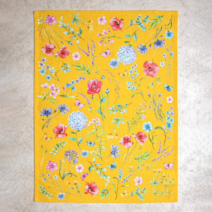 Maison d' Hermine Just Florals 100% Baumwolle Set von 3 Multi-Purpose Küchenhandtuch | Bar Handtüche