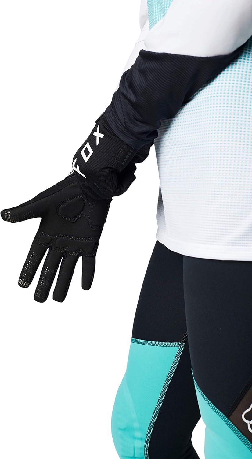 Fox Racing Women's Ranger Gel Mountain Bike Glove L Black/Red, L Black/Red