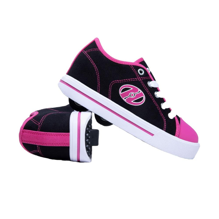 Heelys Mädchen Classic Sneaker 35 EU Schwarz Black White Hot Pink Black White Hot Pink, 35 EU Schwar