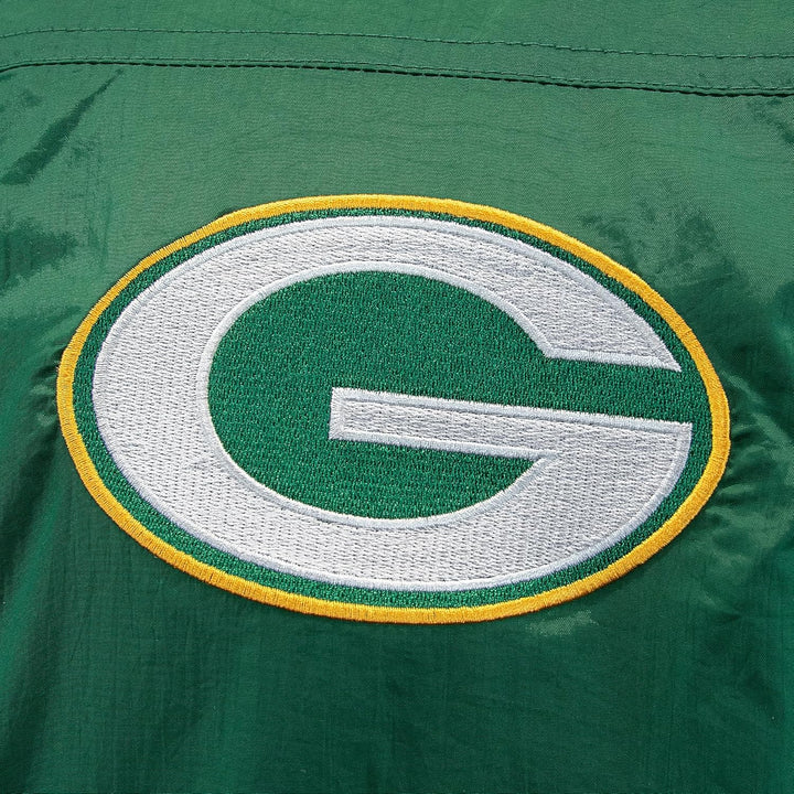 Mitchell &amp; Ness NFL Authentic Sideline Jacke L Green Bay Packers, Dunkelgrün, L Green Bay Packers, D