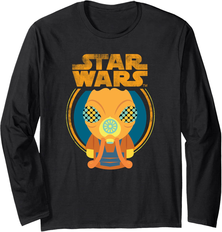 Star Wars Kawaii Zuckuss Langarmshirt
