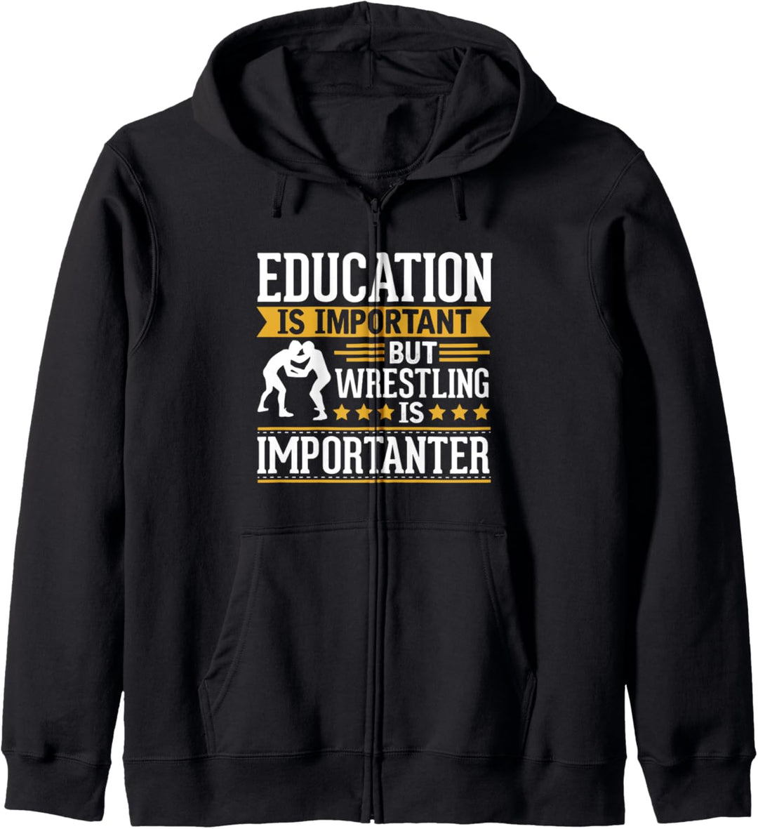 Wrestling Is Importanter Funny Gift Kapuzenjacke