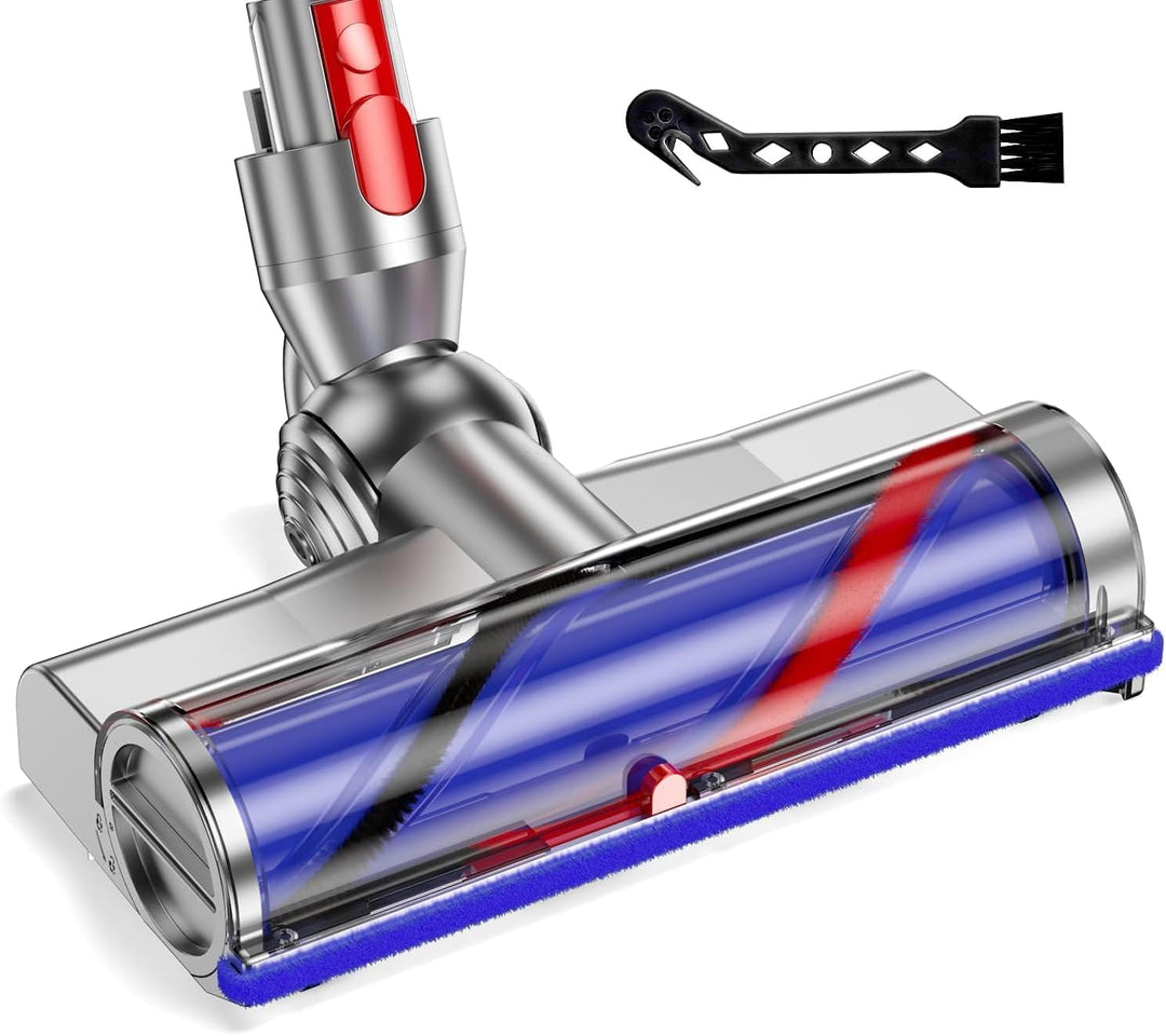 Electric Brush Compatible with Dyson V7, V8, V10, V11, V15 Vacuum Cleaner Attachment, Part Direct Dr