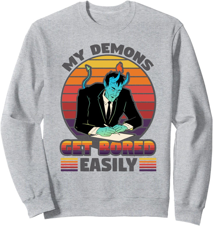 Satanismus Goth Hail Satan Demons wh Sweatshirt