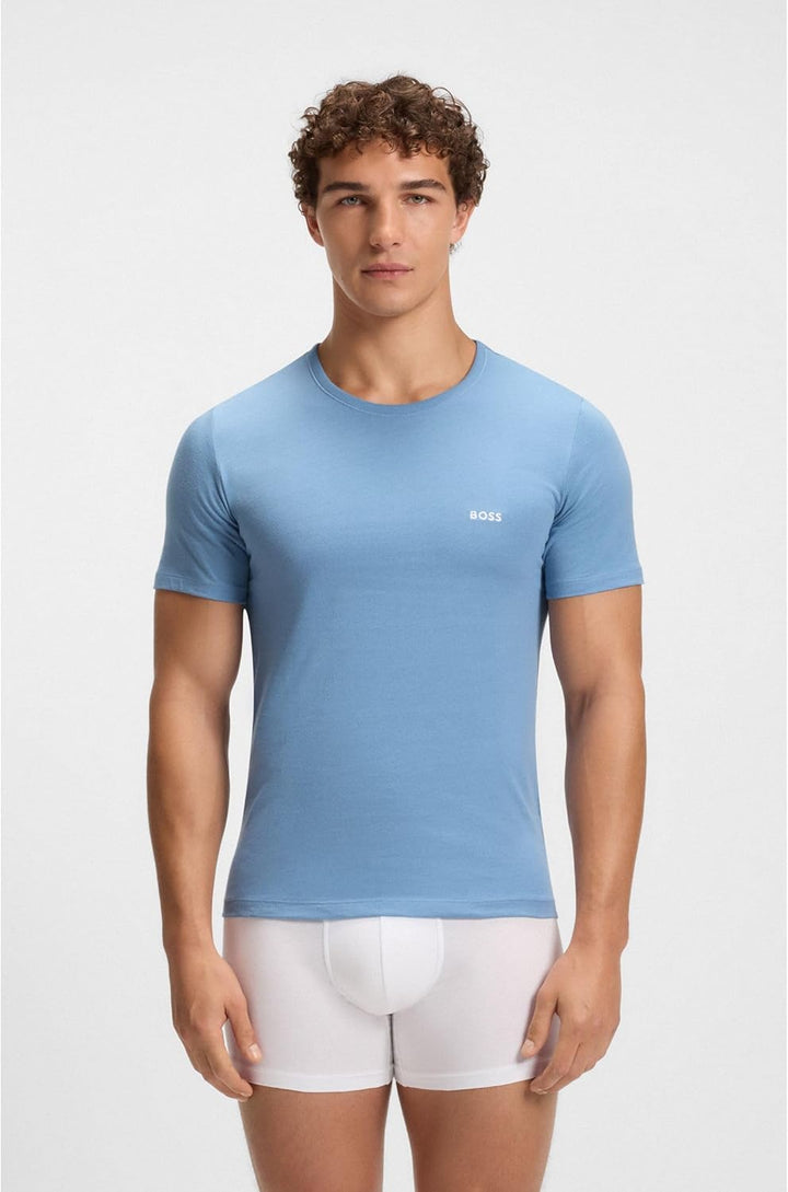 BOSS Herren T-shirt Rn 3p Co T-Shirt S 966open Miscellaneous, S 966open Miscellaneous