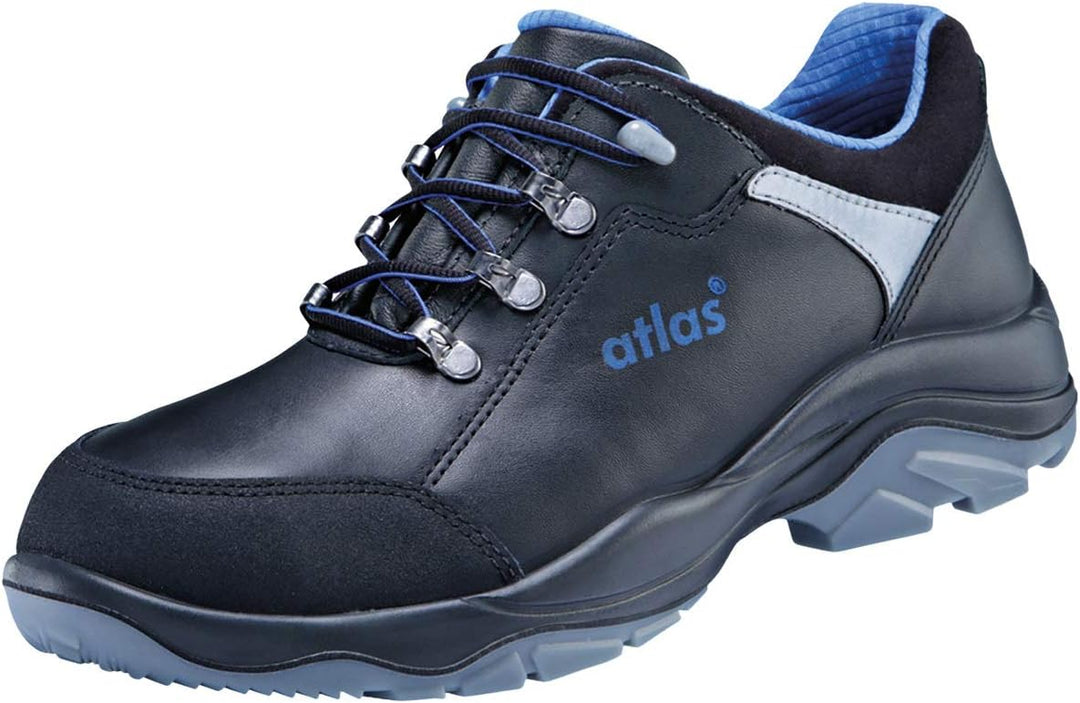 Atlas Halbschuh S3 XP 435 schwarz XP S3 44 EU Schwarz Blau, 44 EU Schwarz Blau