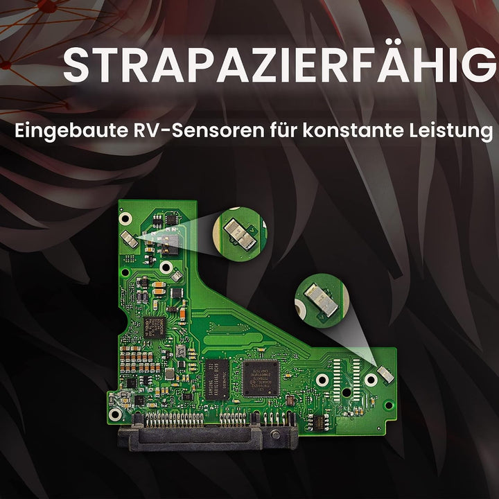 Seagate IronWolf, NAS interne Festplatte 14TB HDD, 3.5 Zoll, 7200 U/Min, CMR, 256 MB Cache, SATA 6GB