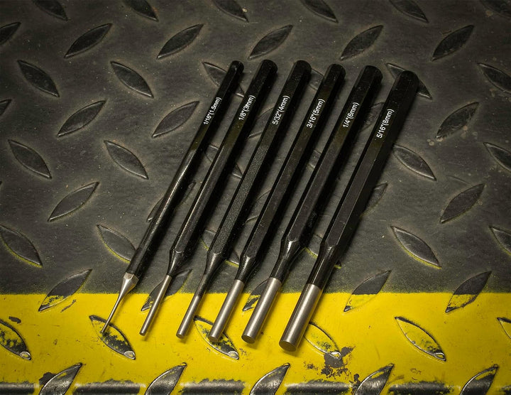 Roughneck ROU31178 Splinttreiber, 6 Stück im Set 1 Multi, 1 Multi