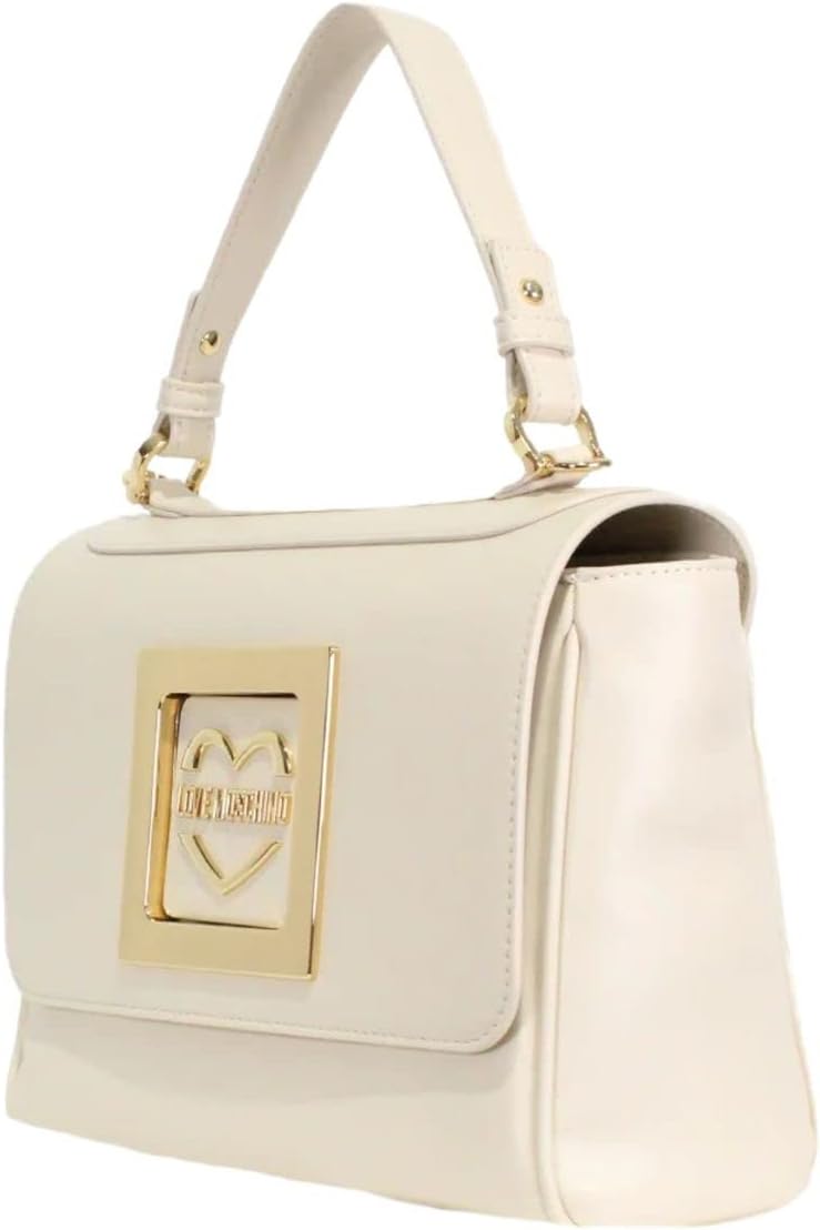 Love Moschino Women's Jc4302pp0gkv0 Handbag, 21X26X10 Ecru, Ecru