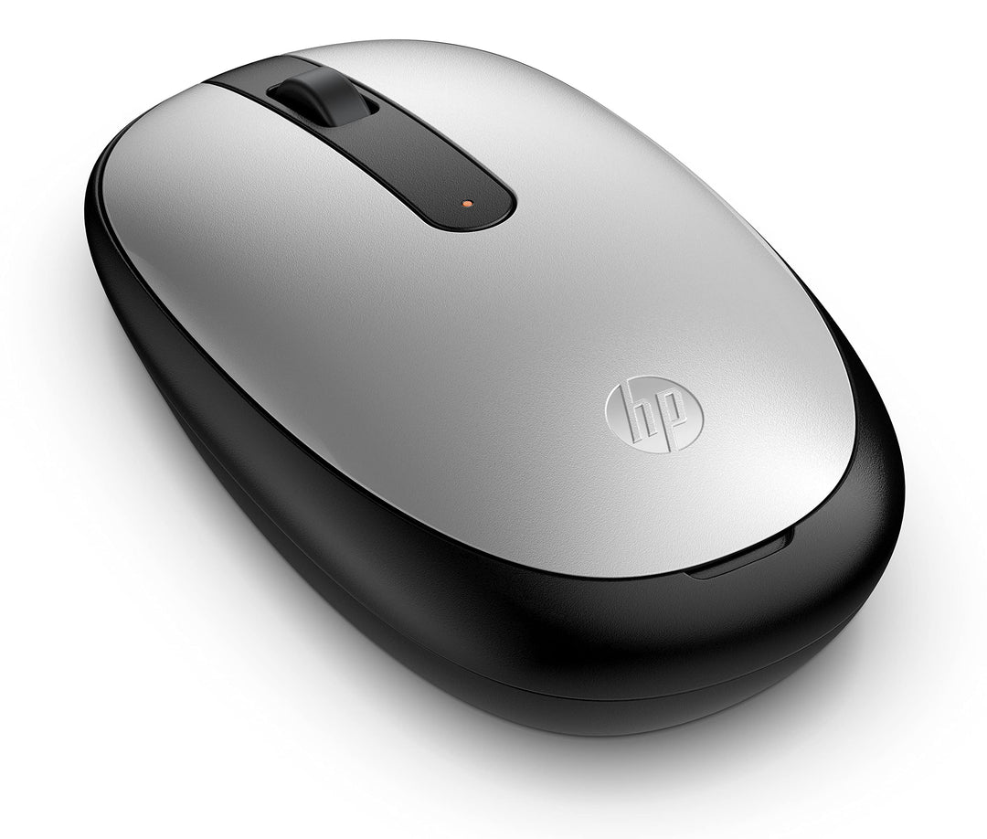HP 240 (‎43N04AA) kabellose Maus (1.600 dpi, 3 Tasten, Scrollrad, USB dongle), silber Silber., Silbe