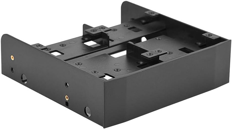 Festplatten-Einbaurahmen Set,Richer-R 5.25 Zoll auf 2.5/3.5 Zoll HDD / SSD Halterung Rahmen,Floppy-D
