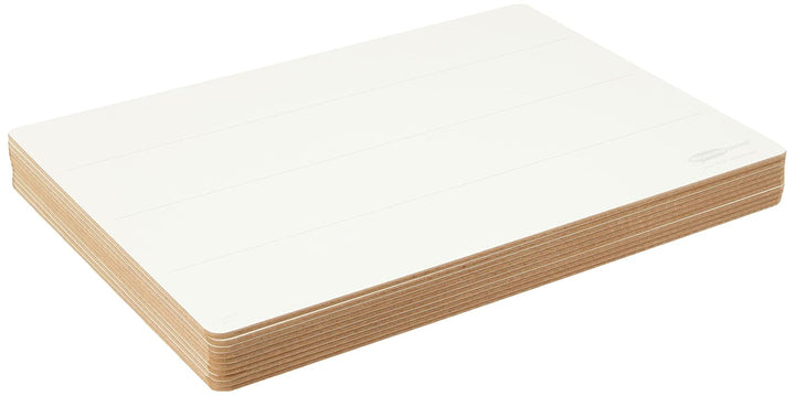 Feste, trocken abwischbare Lapboards, A4, liniert, 10 Stück 10 Pack, 10 Pack