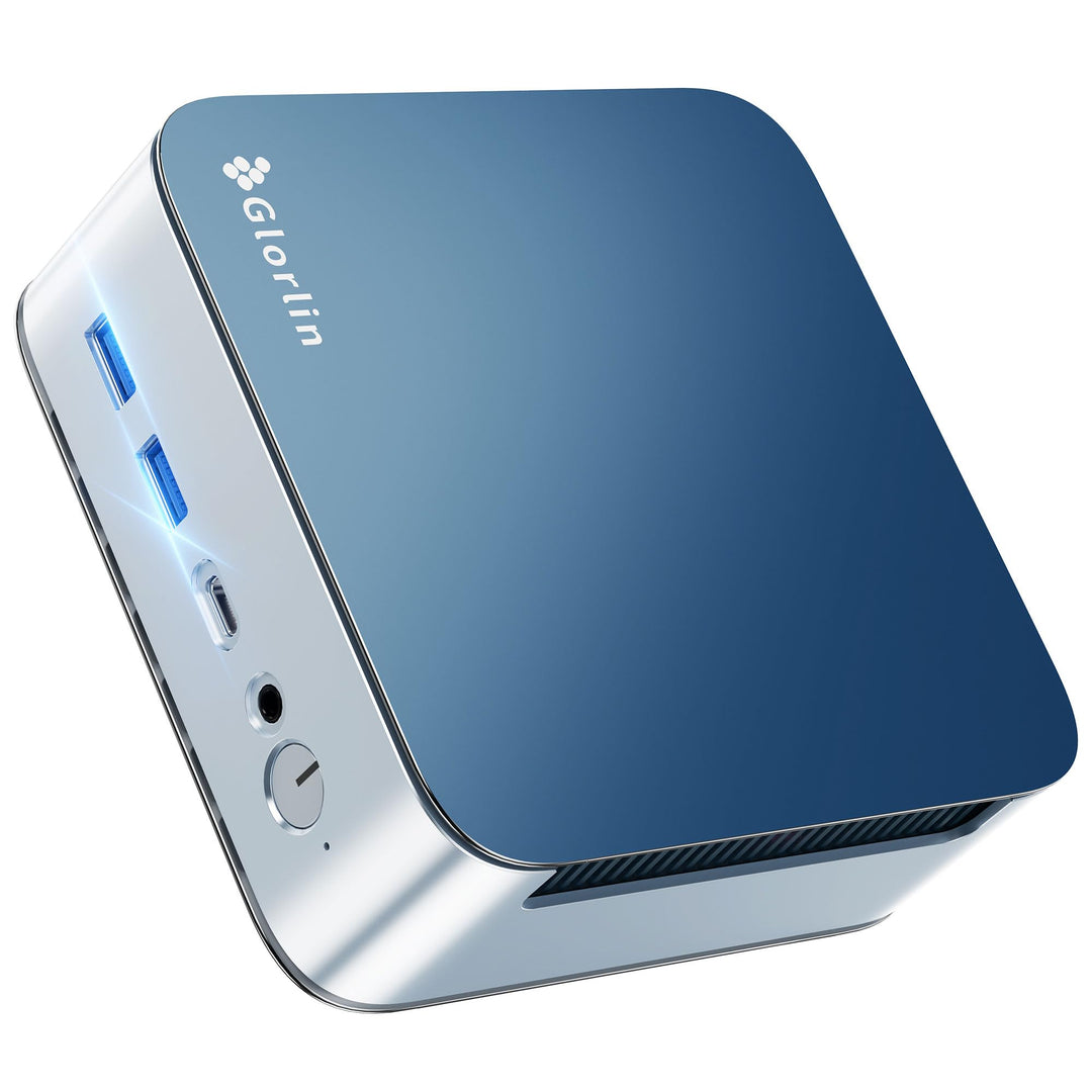 Glorlin GT103 Mini PC,AMD Ryzen 5 6600H (overtreft R7-7730U, Bis zu 4.5GHz),16GB LPDDR5(6400/MHz) 51