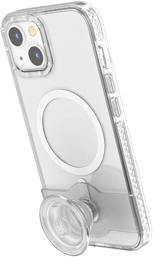 PopSockets: PopCase für MagSafe - Hülle für iPhone 13 mit Abnehmbarem PopGrip Slide Sockel und Griff