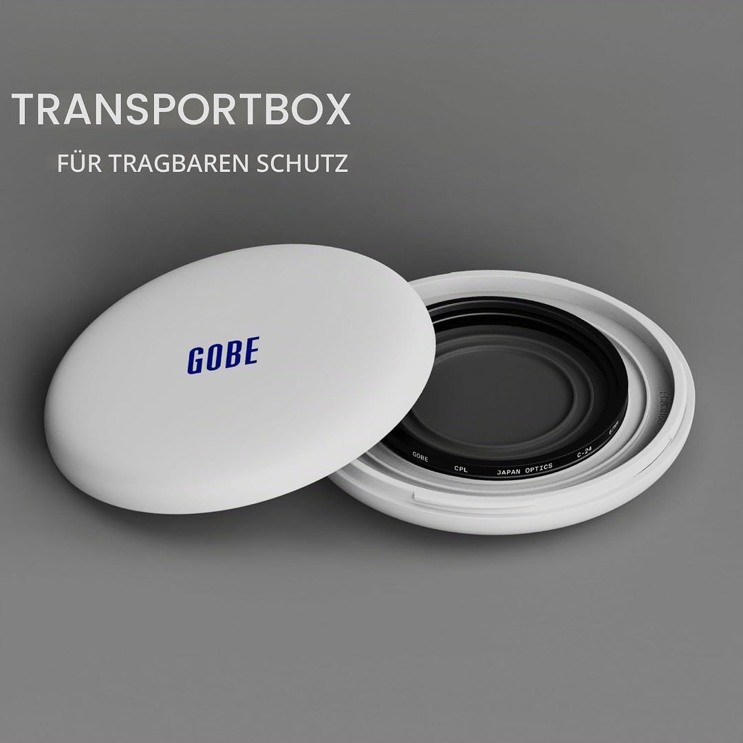 Gobe 49 mm Polfilter (Polarisationsfilter) CPL, 49 mm