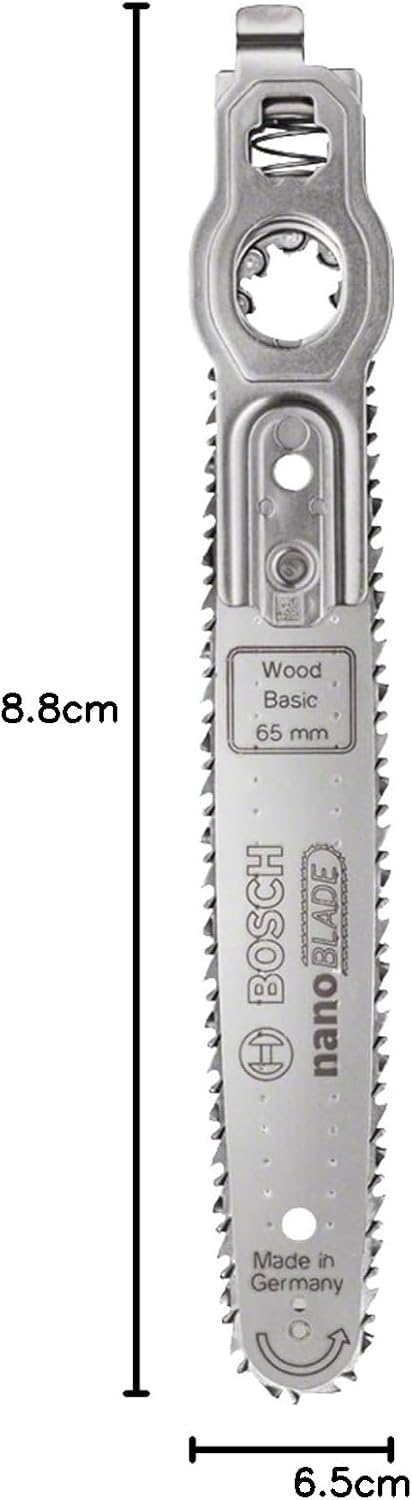 Bosch Home and Garden Bosch Sägeblatt NanoBlade (für Holz und synthetische Materialien, NanoBlade Wo