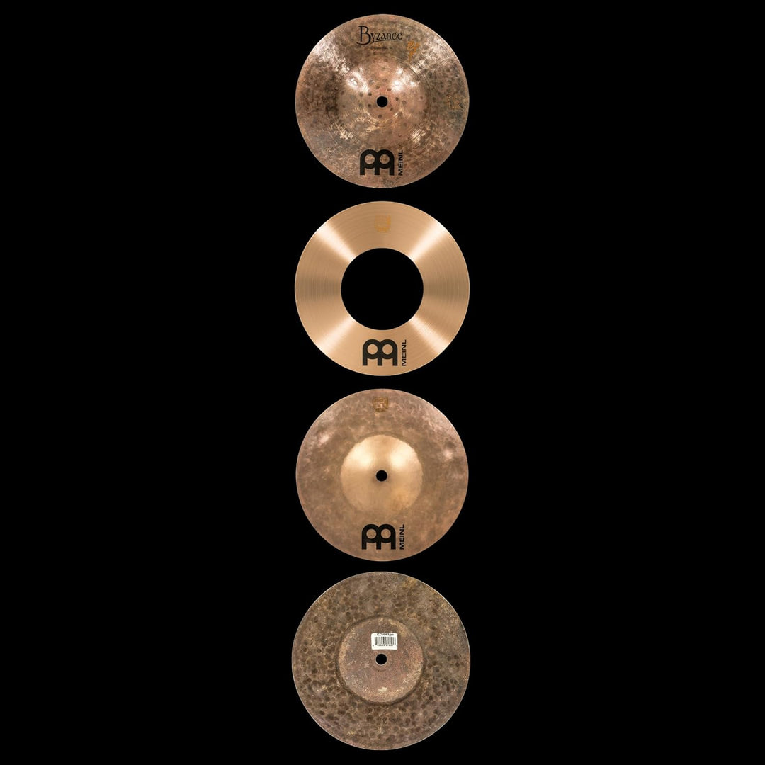 Meinl Cymbals Artist Concept Models Benny Greb Crasher Hats 8 Zoll (Video) Trash Stack Schlagzeug Be