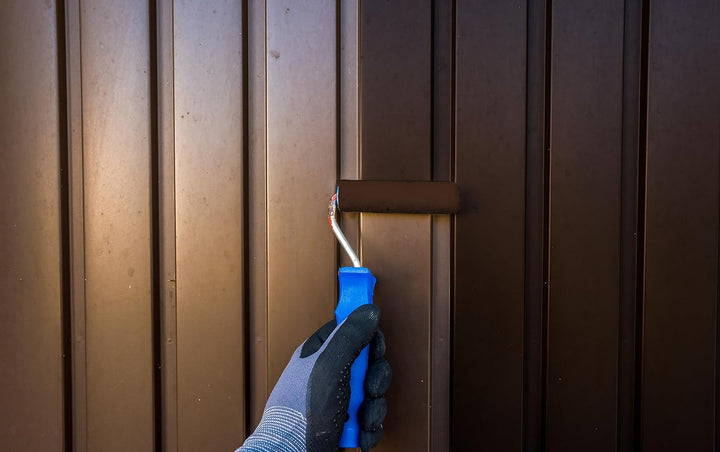 CAIRCON Metallschutzlack MATT 3in1 Metallfarbe Aussen Rostschutzfarbe Anthrazitgrau - 2,5L 2.50 l (1