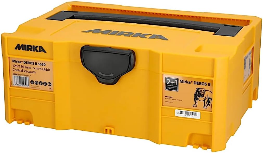 Mirka Deros 5650cv 125/150mm Vacuum Orbit 5mm Kiste