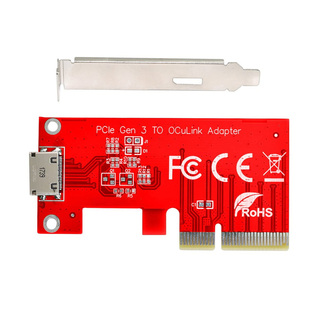 ChenYang CY PCI-E 3.0 Express 4.0 x4 zu Oculink Externer SFF-8612 SFF-8611 Host Adapter für PCIe SSD