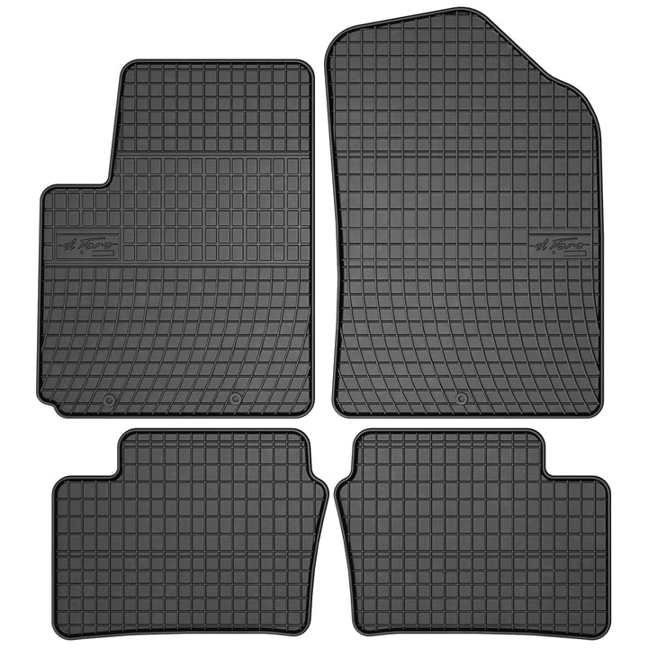M MOTOS Gummimatten Auto Fussmatte passt für Kia Picanto II 2011-2017 Verbessern Sie Ihren Reisekomf