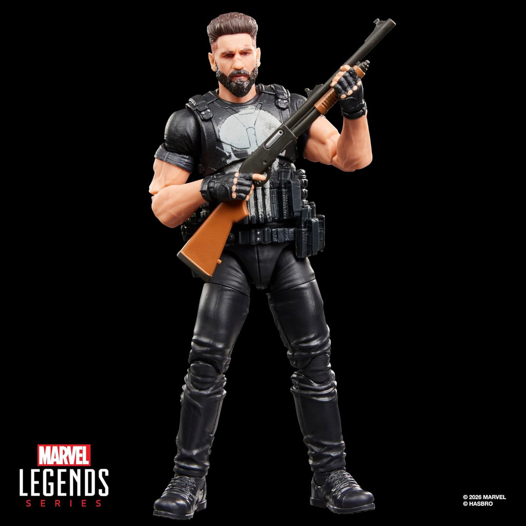 Marvel Legends Series Punisher, The Punisher Action-Figur Set zum Sammeln (15 cm)