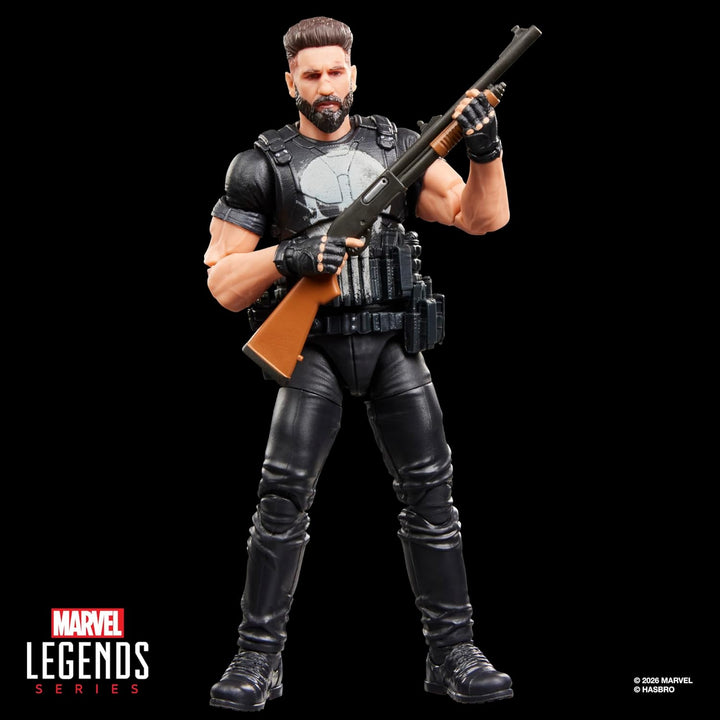 Marvel Legends Series Punisher, The Punisher Action-Figur Set zum Sammeln (15 cm)