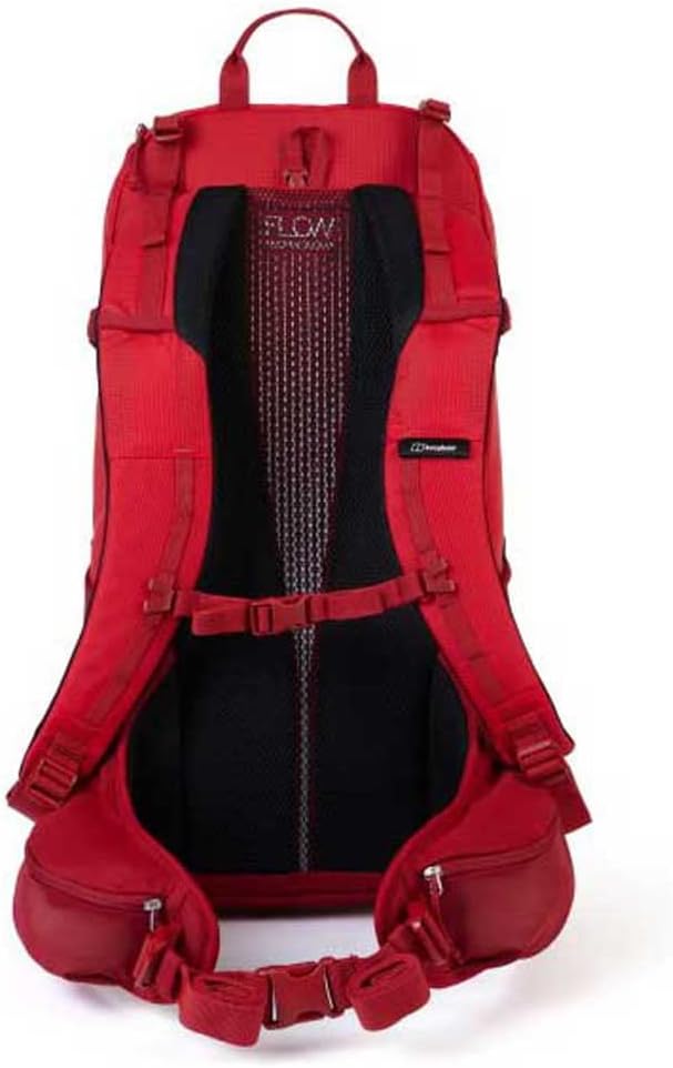 Berghaus Unisex Remote Hike 26 Rucksack, Goji-Beere/rote Dahlie, 25 l