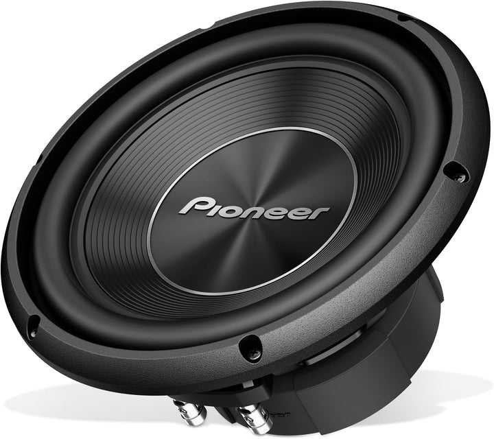 Pioneer TS-A250D4 Subwoofer mit Doppelschwingspule für den Gehäuseeinbau (1.300 W), 25 cm/10", IMPP