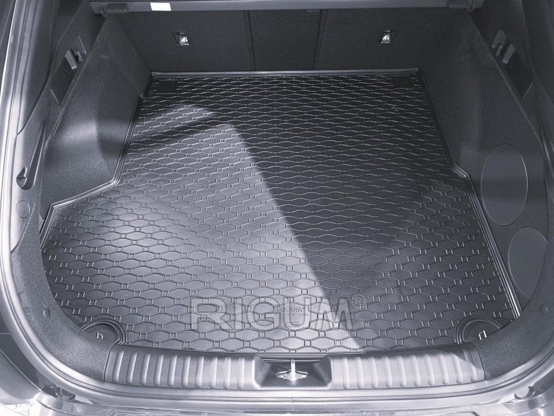 Mattenprofis Gummimatte Kofferraumwanne GKK passend für Kia Proceed mit Subwoofer ab Bj. 2018, schwa