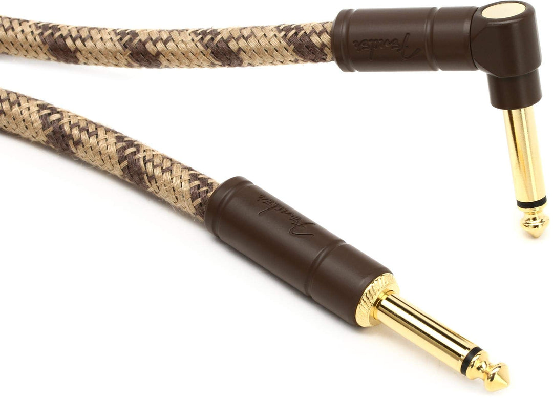 Fender® Festival Kabel, angled, 3m brown braun, braun