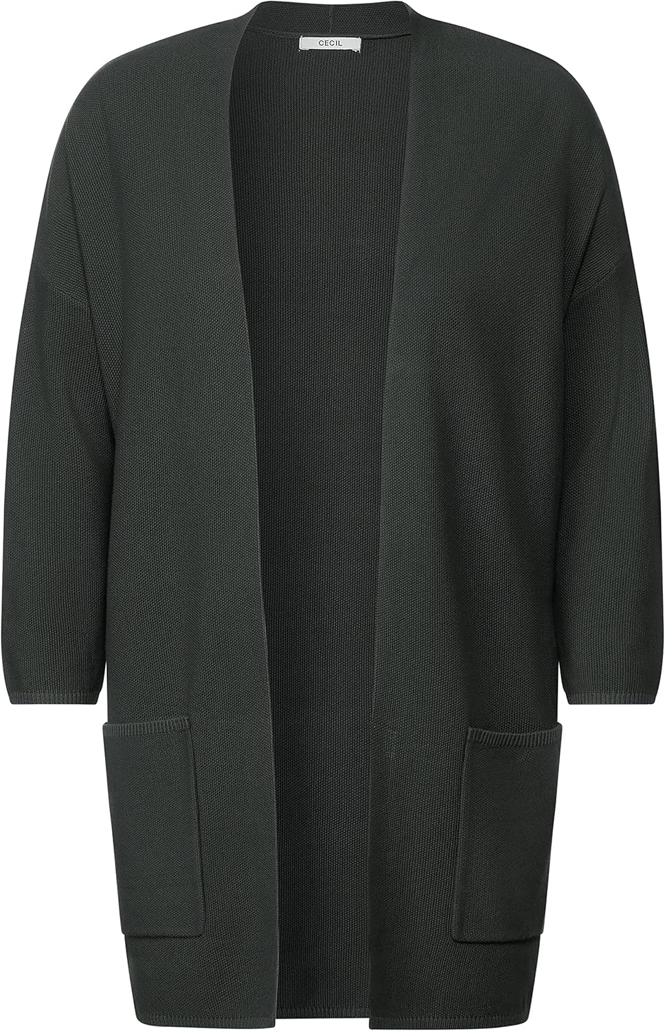 Cecil Damen Longcardigan M Easy Khaki, M Easy Khaki