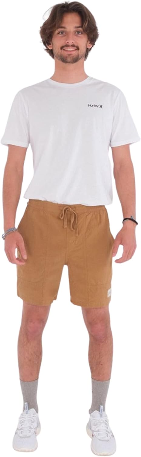 Hurley Herren Bermuda Shorts Baja Linen Volley 17&