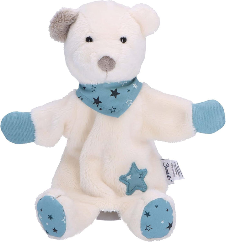 Sterntaler Baby Unisex Handpuppe Kinder Handpuppe Eisbär Elia - Spielzeug, Fingerpuppen, Kasperlefig