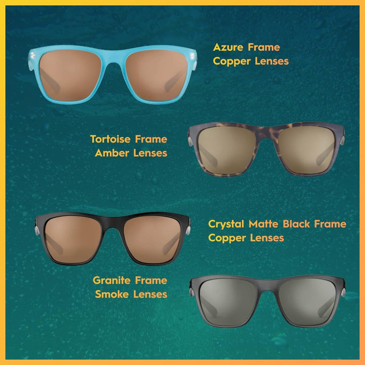 Flying Fisherman 4010194-SSI Fowey Crystal Matt Black Frame/Copper Lens - Multi, N/A