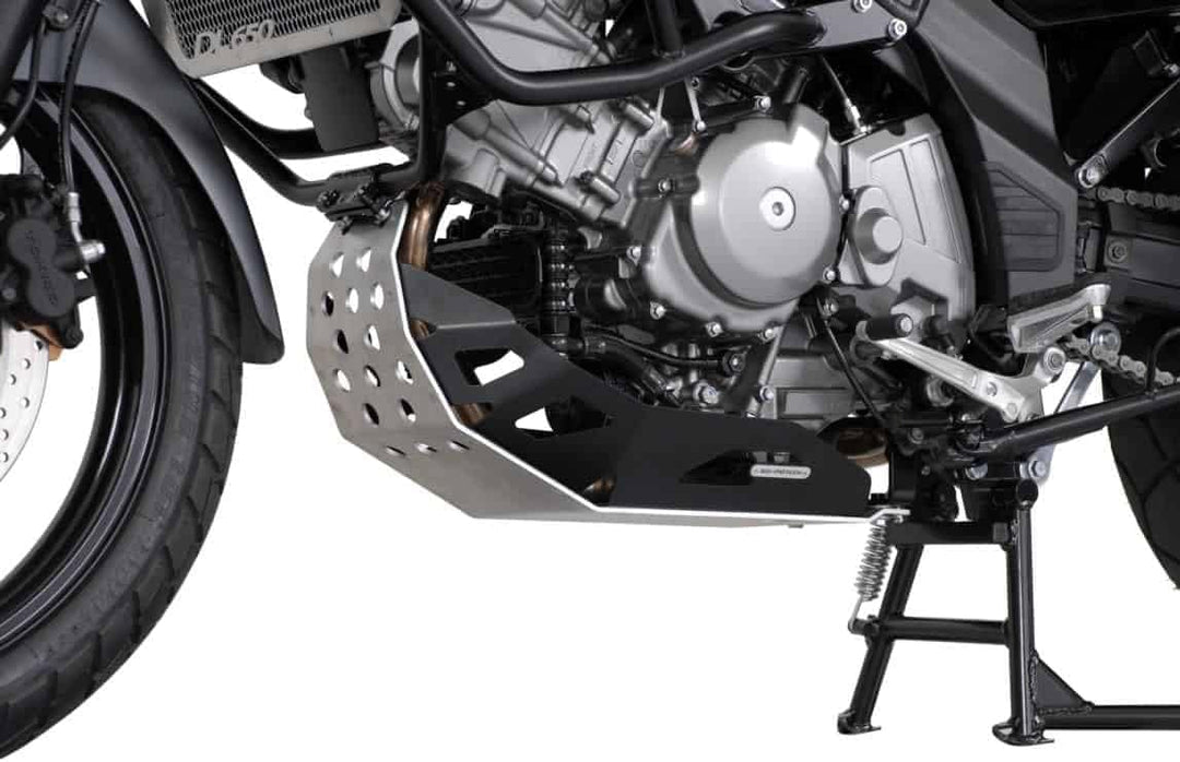 SW-MOTECH Motorschutz, Schwarz/Silbern für Suzuki DL 650 V-Strom (04-10)