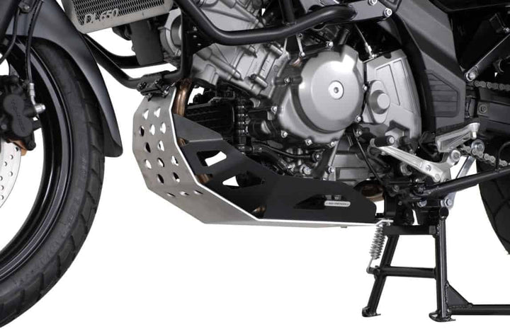 SW-MOTECH Motorschutz, Schwarz/Silbern für Suzuki DL 650 V-Strom (04-10)