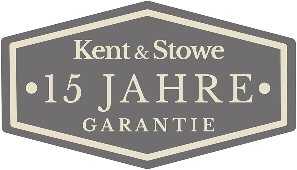Kent & Stowe Rasenkantenstecher – Kantenschneider aus Edelstahl zum Schneiden von Rasenkanten, Kante