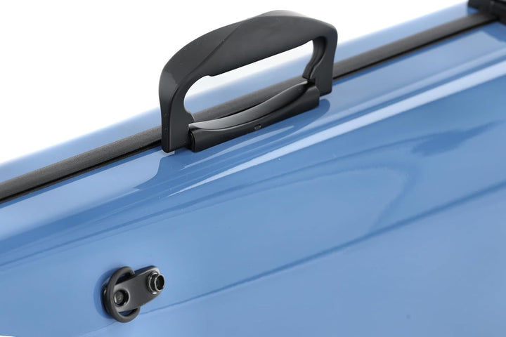 GEWA Violinkoffer AIR 2.1 blau hochglanz, mit zusätzlichem Seitengriff, Made in Germany blau mit zus