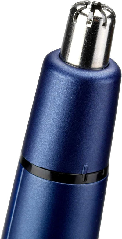 BaByliss 5-in-1 Mini Trimmer, Blue Edition, Nasen- & Ohrenhaartrimmer, Augenbrauentrimmer, Grooming-