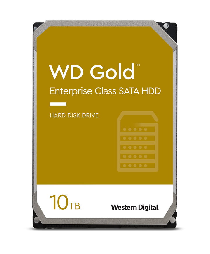 WD Gold™ 10 TB Interne Festplatte 8.9 cm HDD (3.5 Zoll) SATA III, Enterprise HDD, Gold