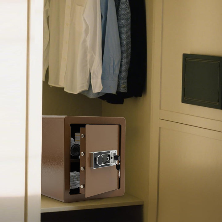 Fingerscan Safe mit Fingerabdruck - Elektronischer Tresor für Zuhause (45L) & Büro - Sicherheitstres