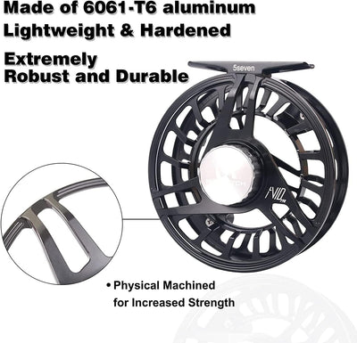 SPRINTON MAXIMUMCATCH AVID PRO Fliegenfischen Rolle mit CNC-gefräster Aluminiumkörper Super grosser