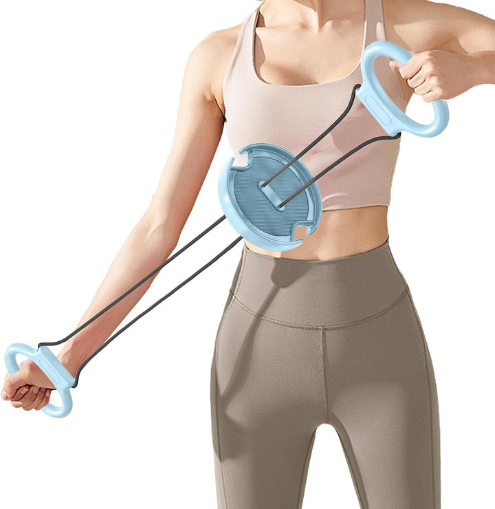 Brustdehner für Männer, Rotation mit Lenkrad und rutschfestem Griff, Armtrainer zur Brusterweiterung