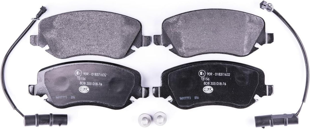 HELLA PAGID 8DB 355 018-761 Bremsbelagsatz - T5156 - Dicke/Stärke: 18.8mm - Bremssystem: Lucas - ink