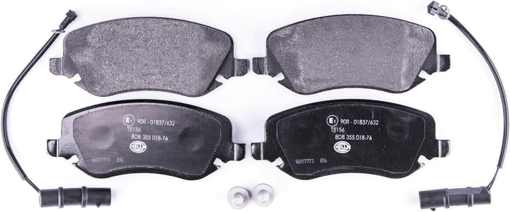 HELLA PAGID 8DB 355 018-761 Bremsbelagsatz - T5156 - Dicke/Stärke: 18.8mm - Bremssystem: Lucas - ink