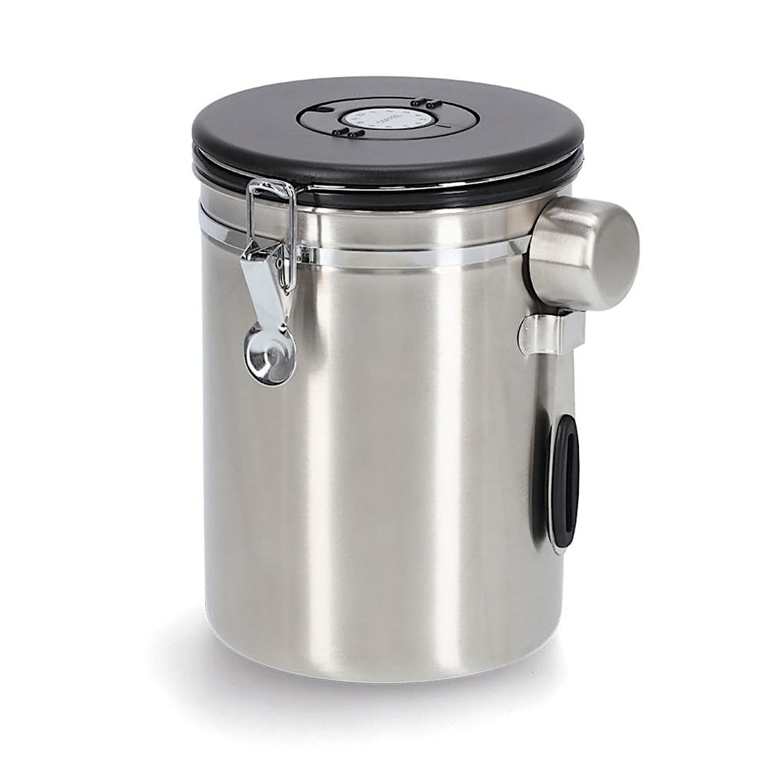 Zeller, 27368, Kaffeedose m. Löffel, 2700ml, Edelstahl/Kunststoff